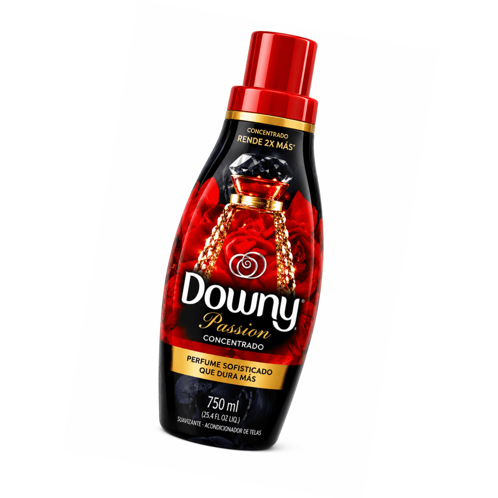 Downy Passion Concentrated Liquid Fabric Softener - Sophisticated Perfume Scent, 750 mL