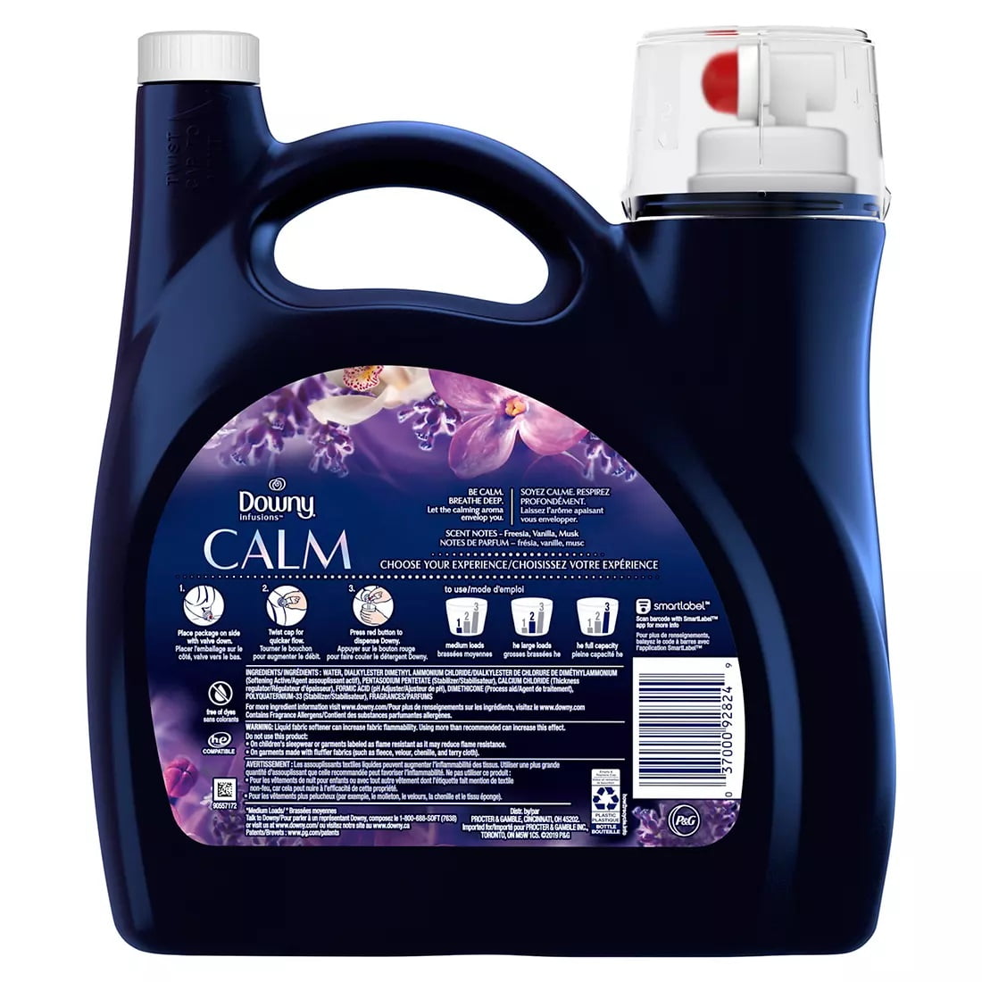 Downy Ultra Infusions Liquid Fabric Conditioner - Calm (170 loads, 115 fl. oz.)