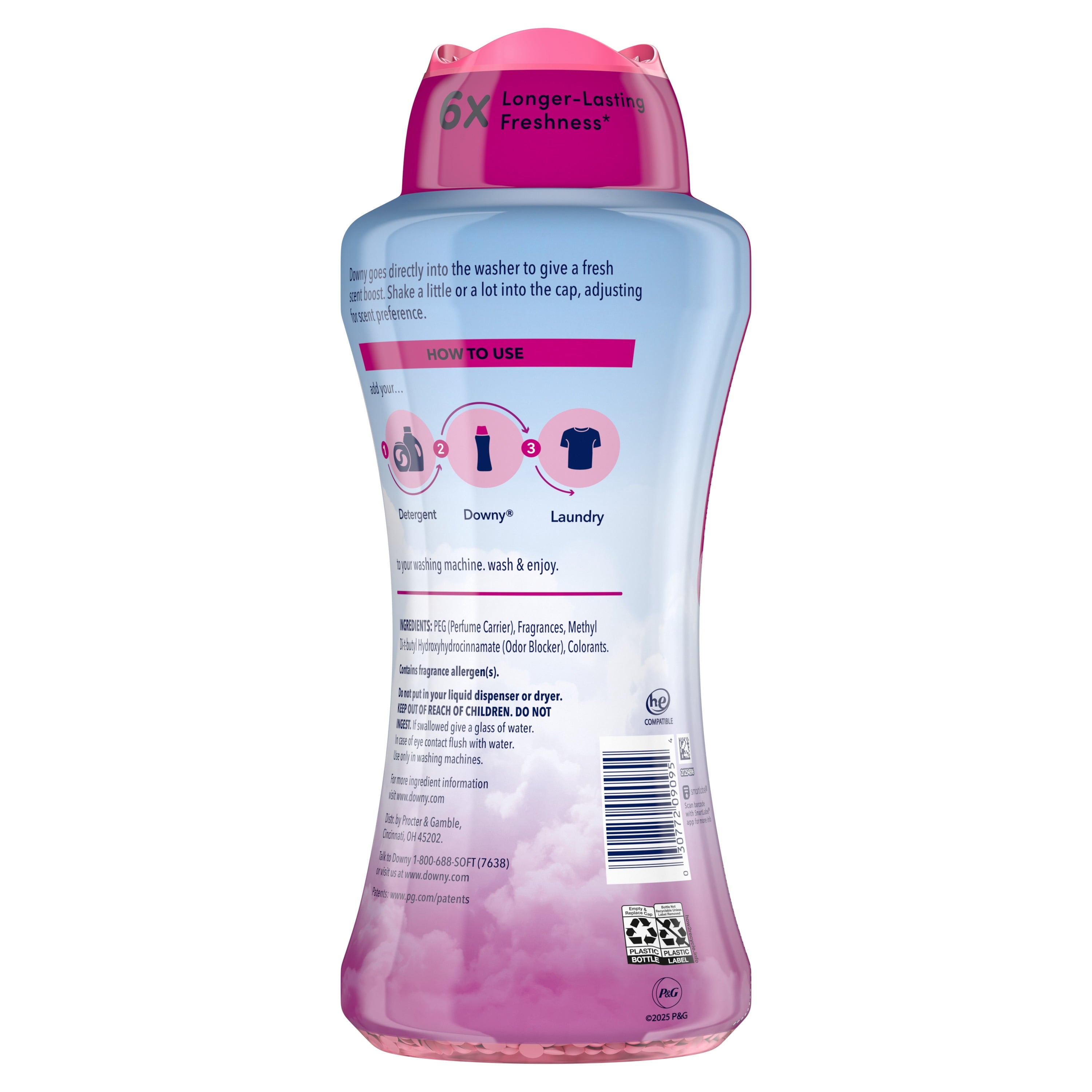 Downy Laundry Scent Beads - In-Wash Scent Booster, April Fresh Scent, 24oz