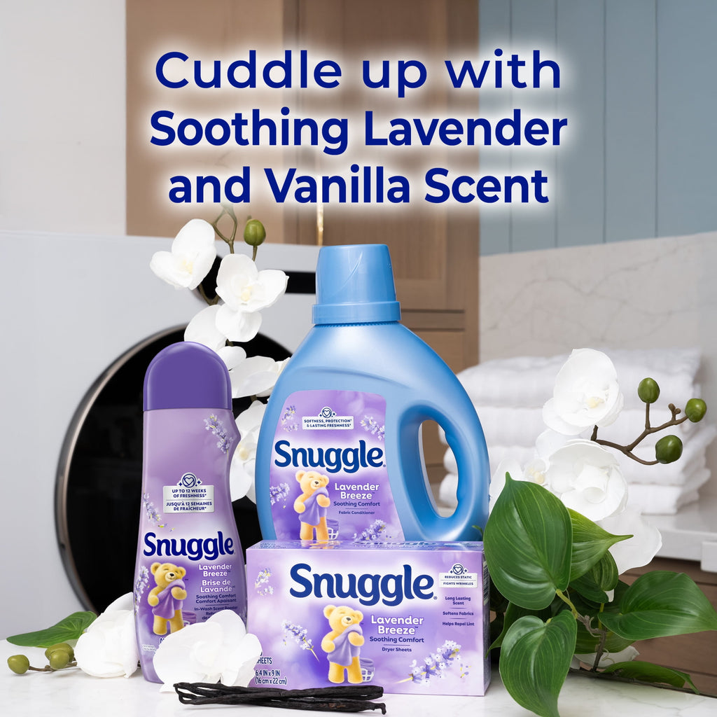 Snuggle Lavender Breeze Soothing Comfort Booster - 39 Ounce - 4-Pack