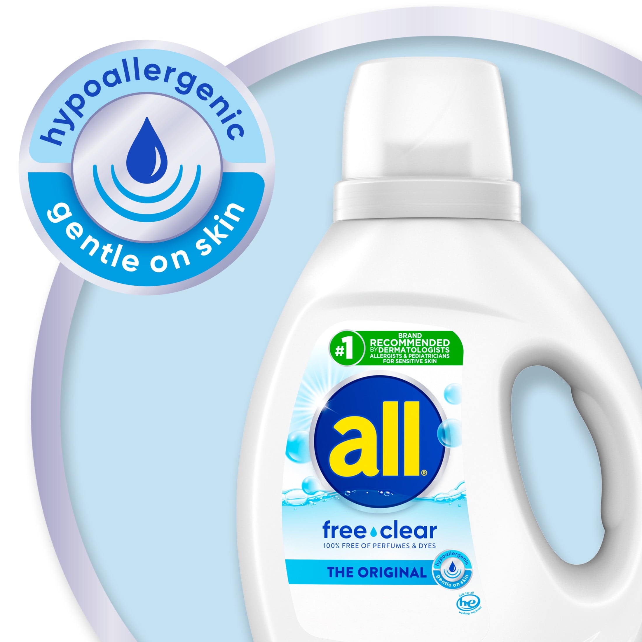 all free clear Liquid Laundry Detergent - 36 oz, 24 Loads