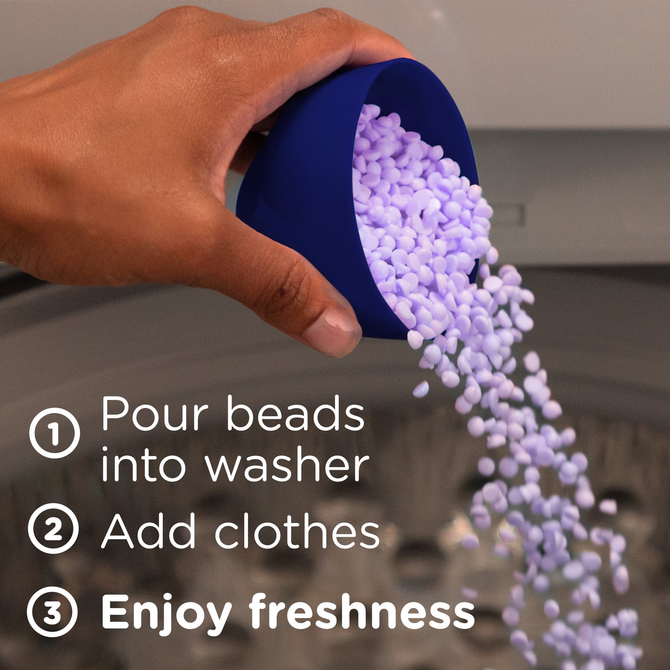 Downy Laundry Scent Beads - In-Wash Scent Booster, Infusions Calm Lavender and Vanilla Bean Scent, 30.1 oz