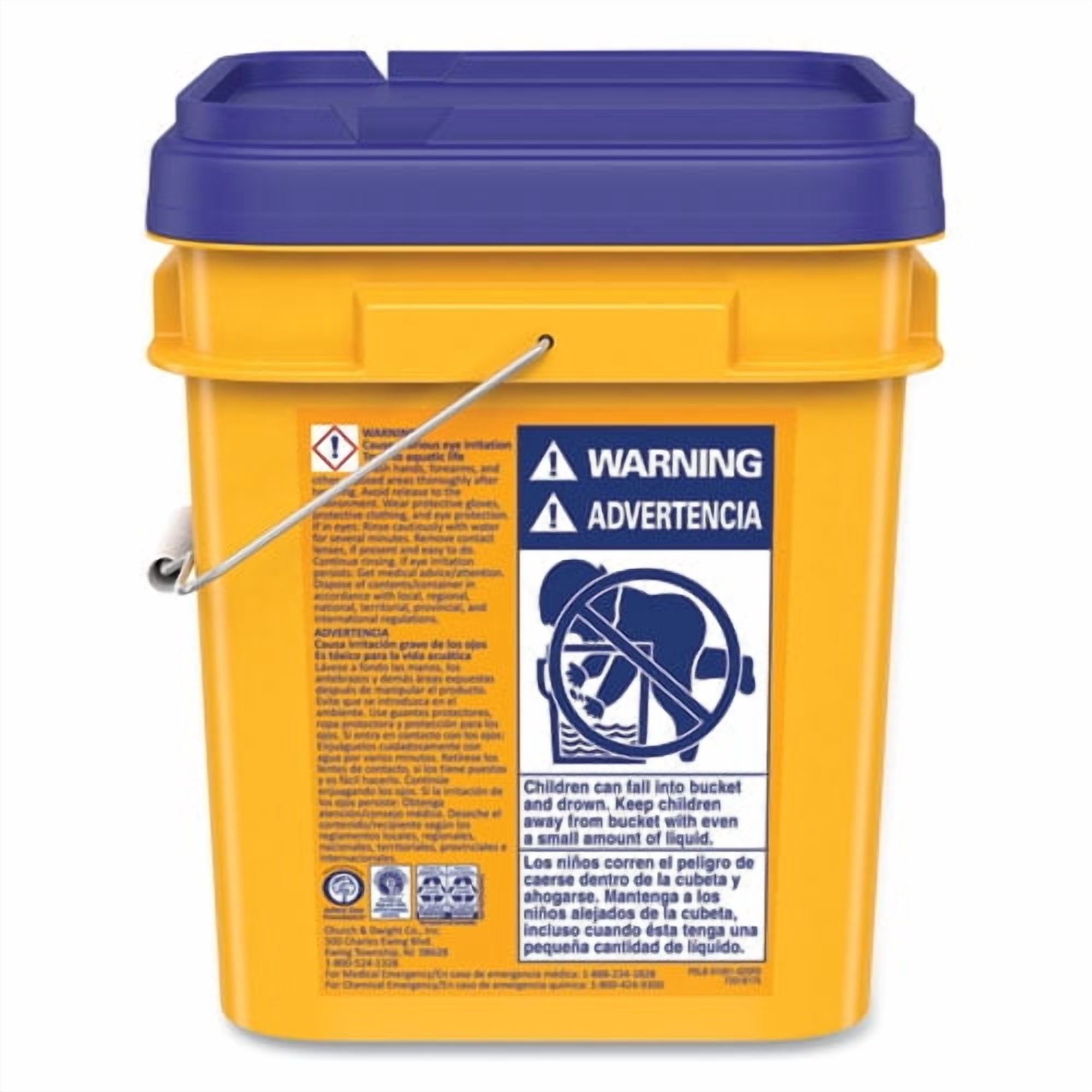 Powder Laundry Detergent - Crisp Clean, 18 lb Pail - Bundle of 2