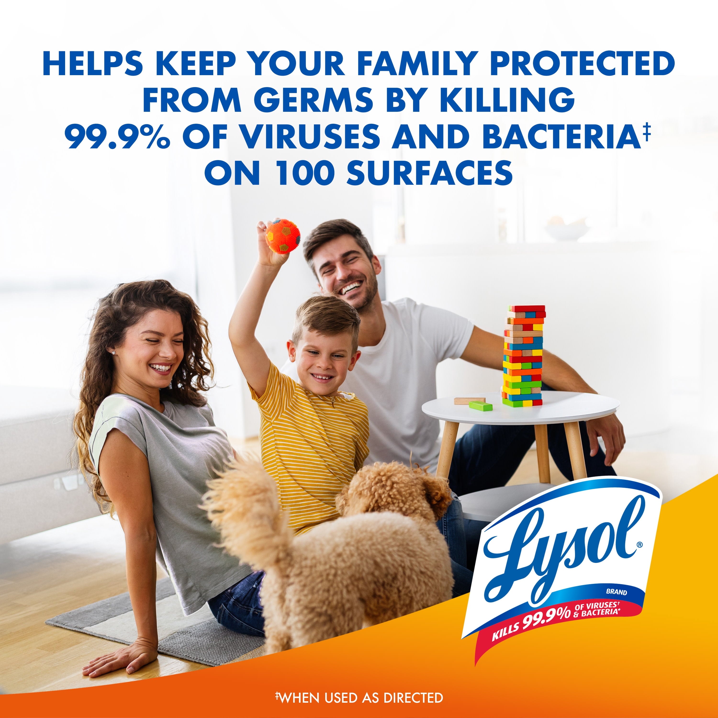 Lysol Disinfectant Sanitizing and Antibacterial Spray for Deodorizing - Mango & Hibiscus, 12.5 oz