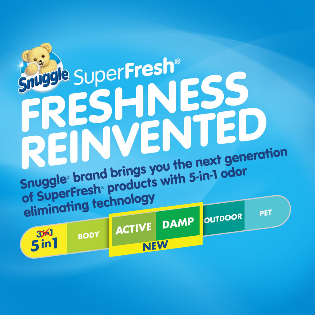 Snuggle Super Fresh Liquid Fabric Softener with Odor Eliminating Technology - Original, 140oz, 132 Loads