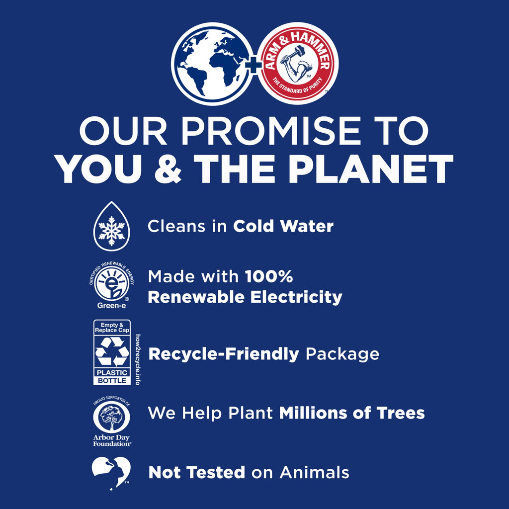 ARM & HAMMER Baby Hypoallergenic Liquid Laundry Detergent - 77 loads 100.5 fl oz