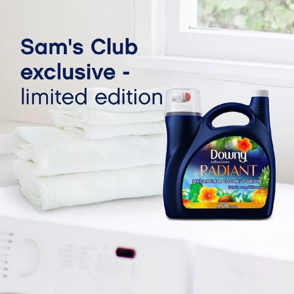 Downy Infusions Liquid Fabric Softener - Pineapple & Coconut (115 Oz, 170 Loads)