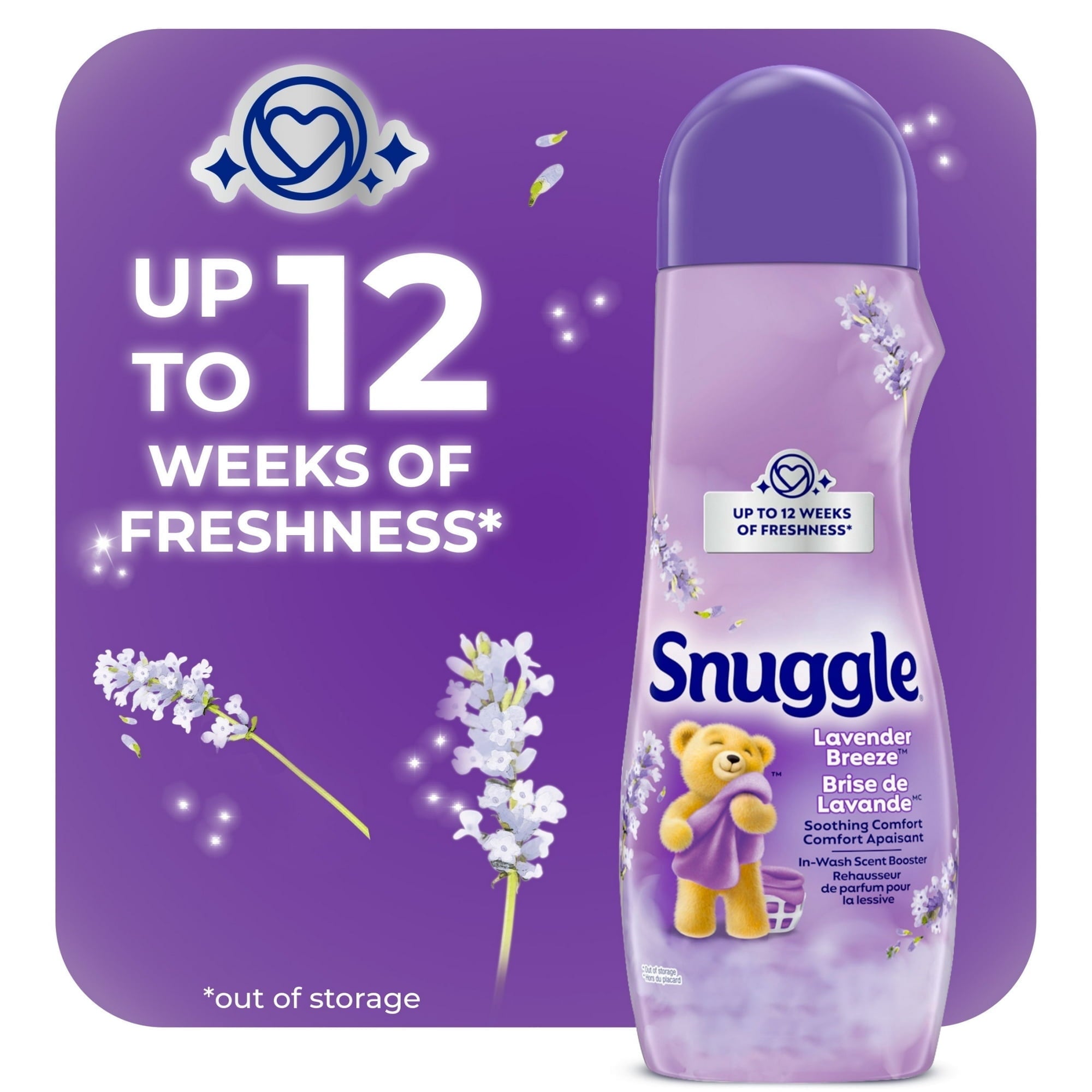 Snuggle In Wash Scent Booster - Lavender & Vanilla Orchid, 21 oz - 3-Pack