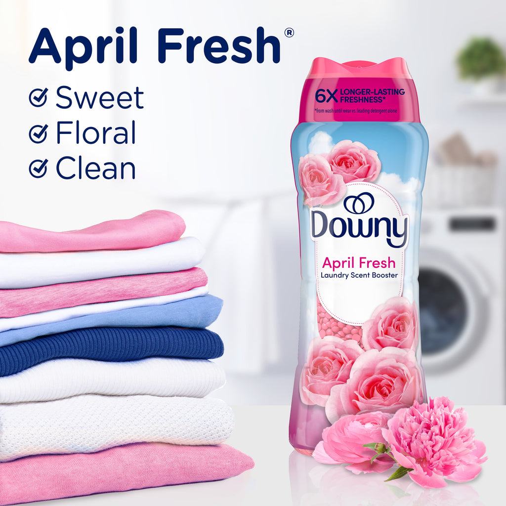 Downy In-Wash Scent Booster Laundry Beads - April Fresh Scent, 18.2 oz