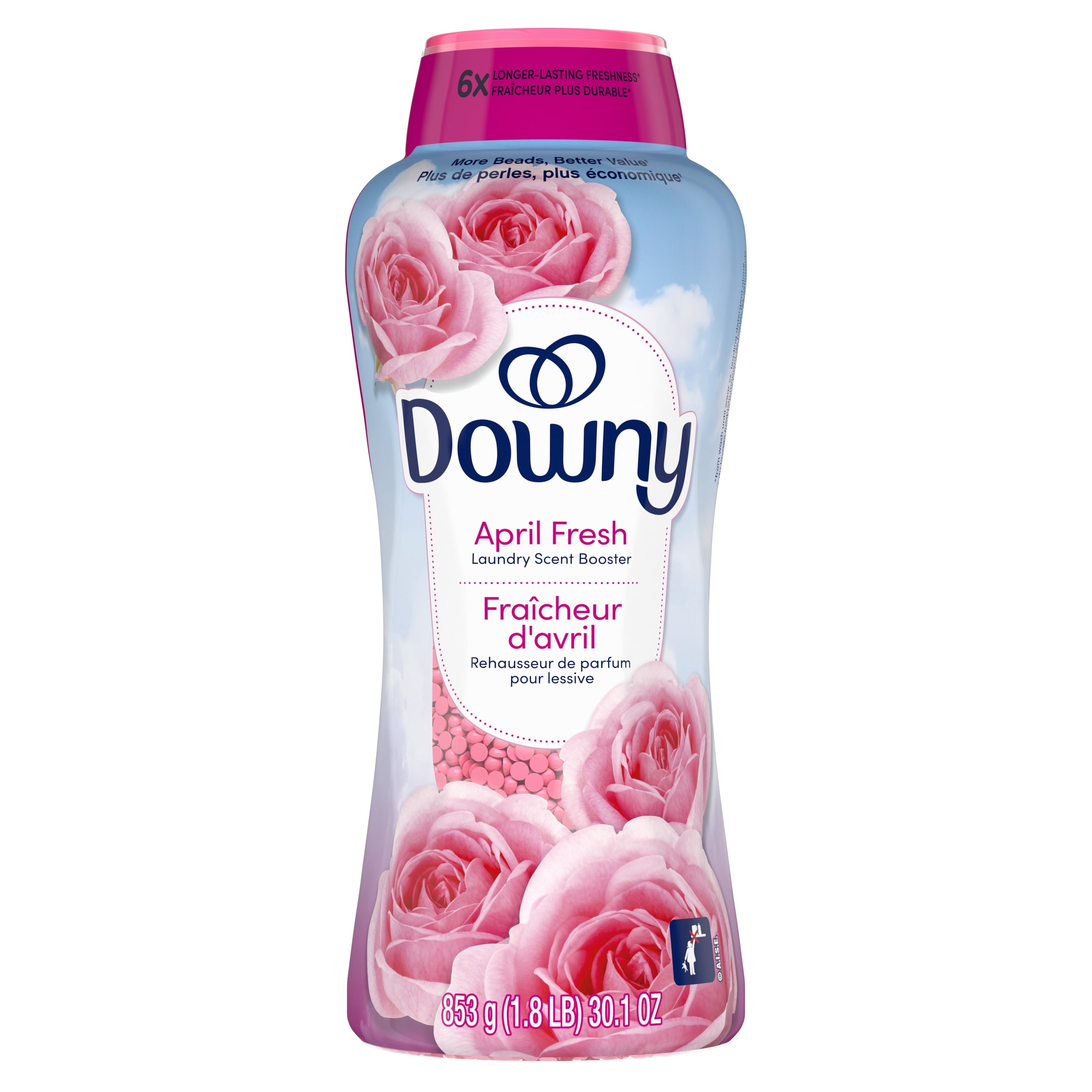 Downy In-Wash Laundry Scent Booster Beads - April Fresh, 30.1 oz