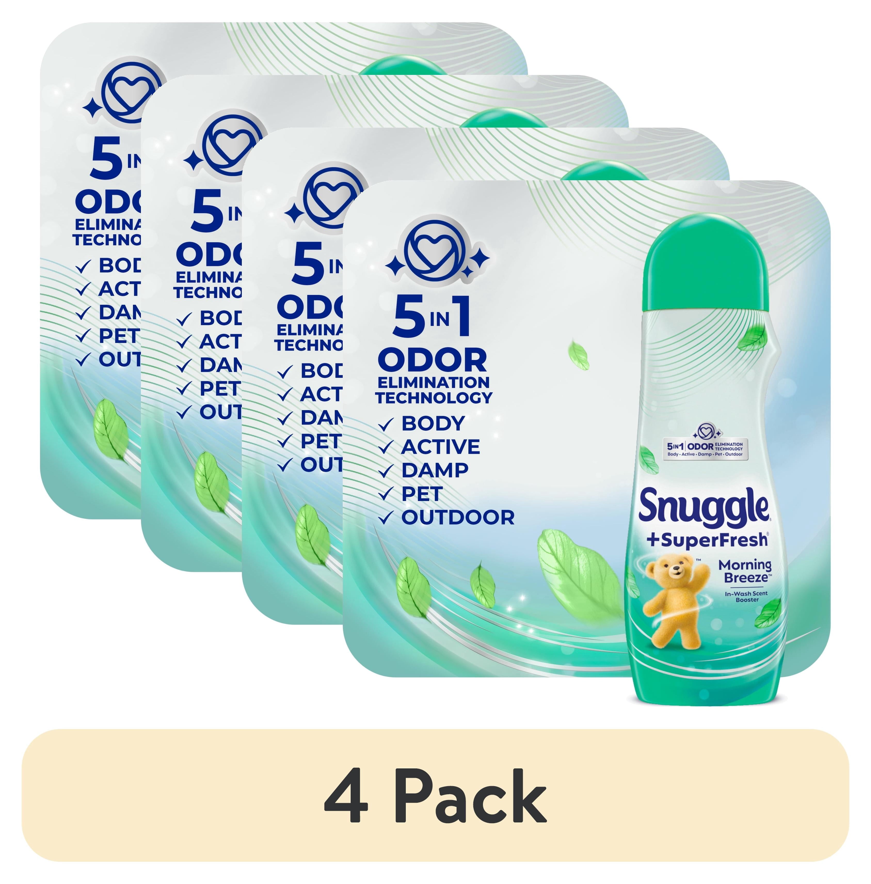 Snuggle SuperFresh Morning Breeze Scent Booster - 21 Ounce - 4-Pack
