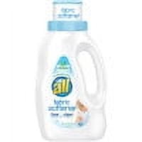 all Liquid Fabric Softener for Sensitive Skin - Free Clear, 32 Fluid Ounces, 40 Loads