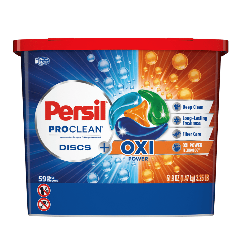 Persil Discs Laundry Detergent Pacs - Oxi, 59 Count