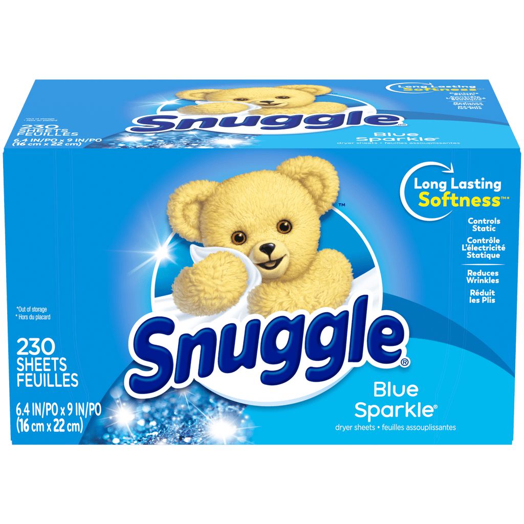 Snuggle Dryer Sheets - Blue Sparkle, 230 Loads