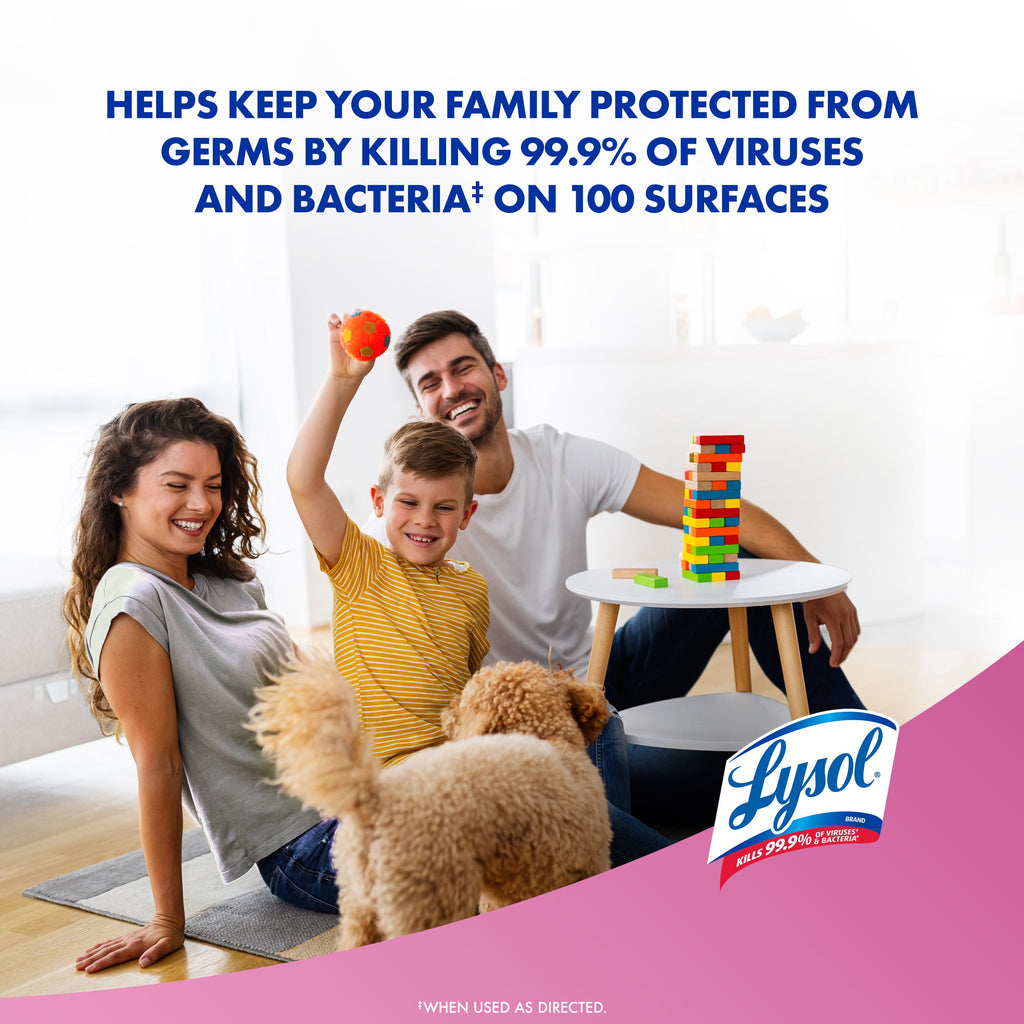Lysol Disinfectant Spray - Sanitizing and Antibacterial Spray, Deodorizer, Early Morning Breeze, 19 oz (Pack of 2) - 4-Pack