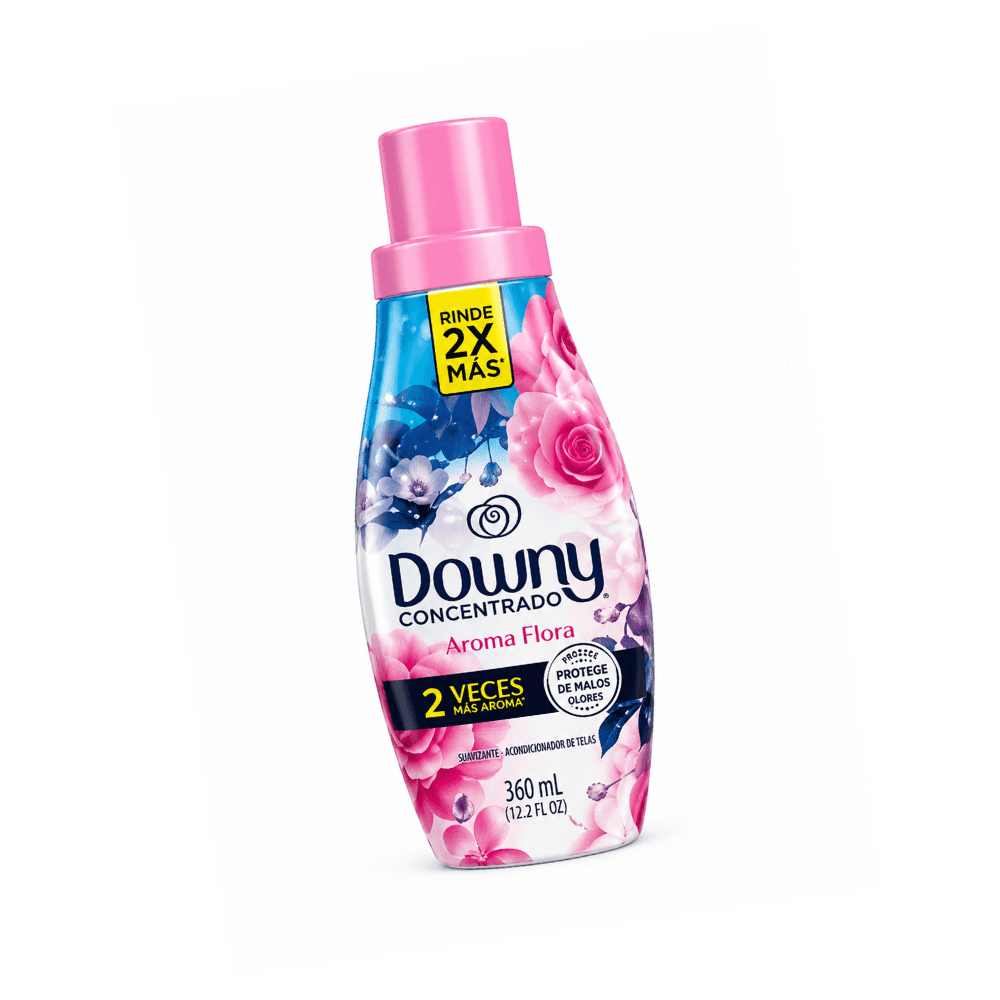 Downy Concentrado Aroma Flora Liquid Fabric Softener - Aroma Flora Scent, 360 mL (12.2 fl oz)
