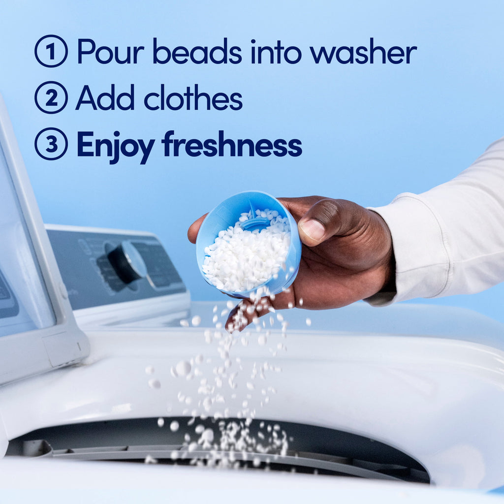 Downy Laundry Scent Beads - Light In-Wash Scent Booster, No Heavy Perfumes, Ocean Mist Scent, 30.1 oz