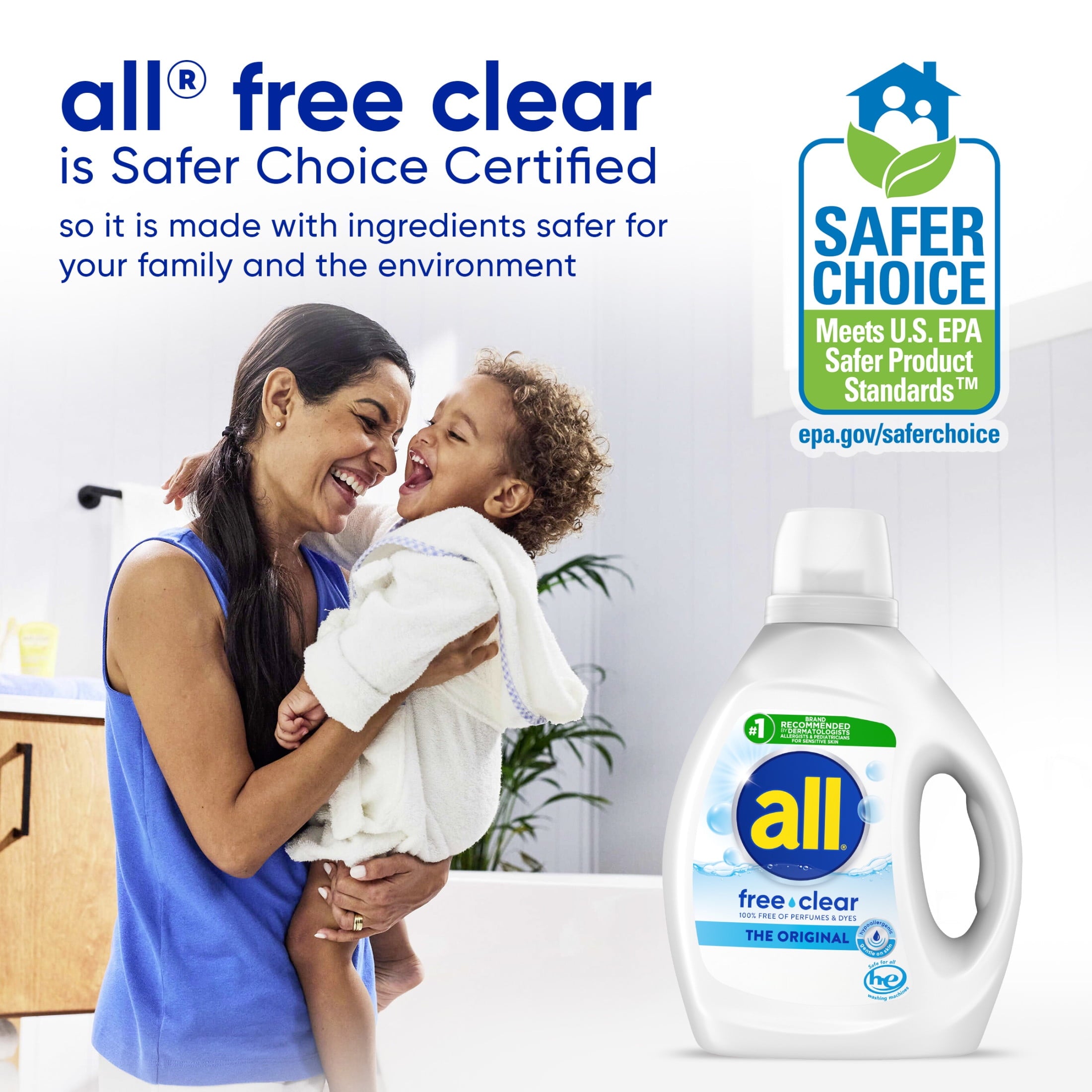 all free clear Liquid Laundry Detergent - 36 oz, 24 Loads