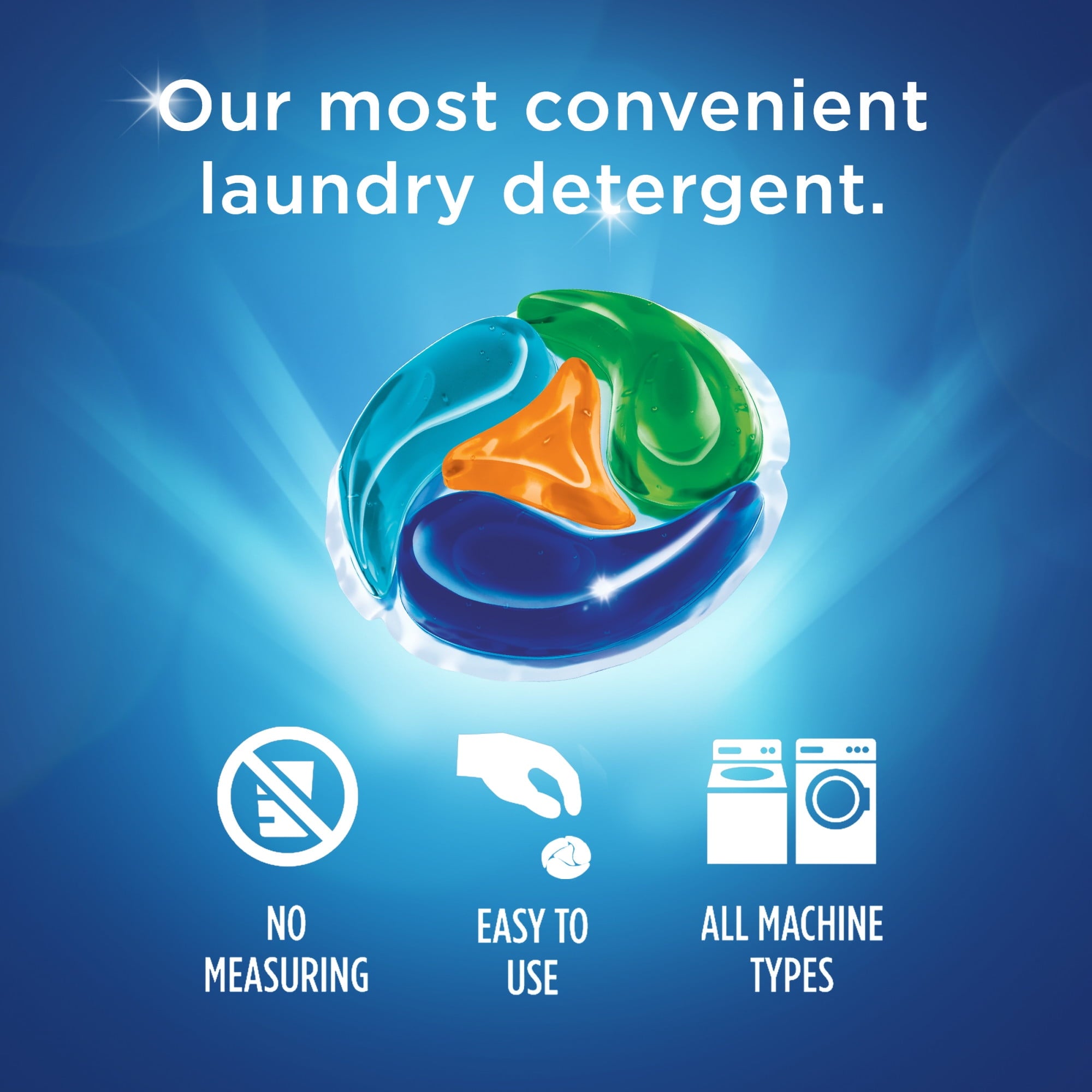 Persil Discs Laundry Detergent Pacs - Oxi, 59 Count