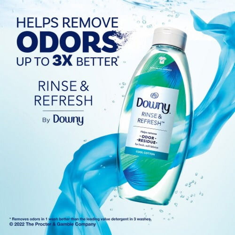 Downy Rinse & Refresh Cool Cotton Fabric Softener 25.5 fl oz