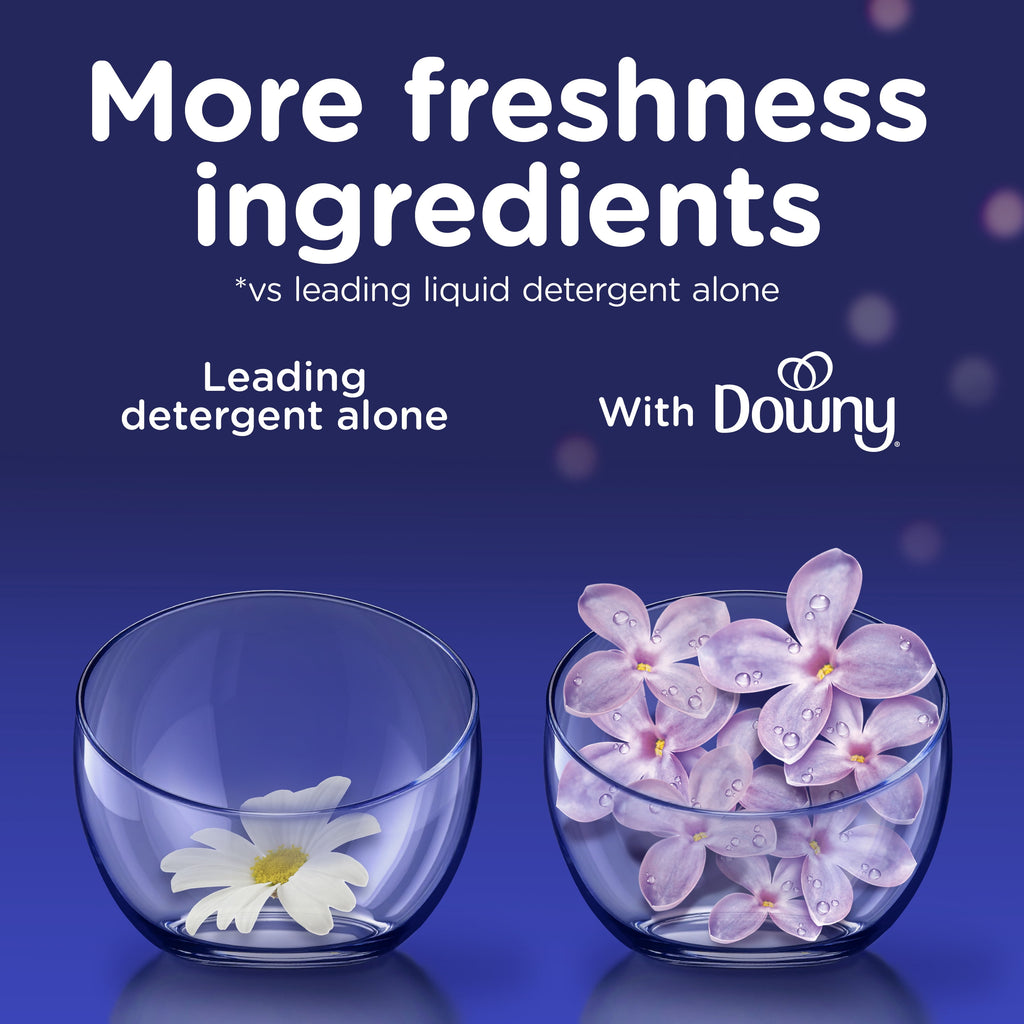 Downy Ultra Soft Liquid Fabric Softener - Calm, Lavender & Vanilla Bean, 93 fl oz, 138 Loads