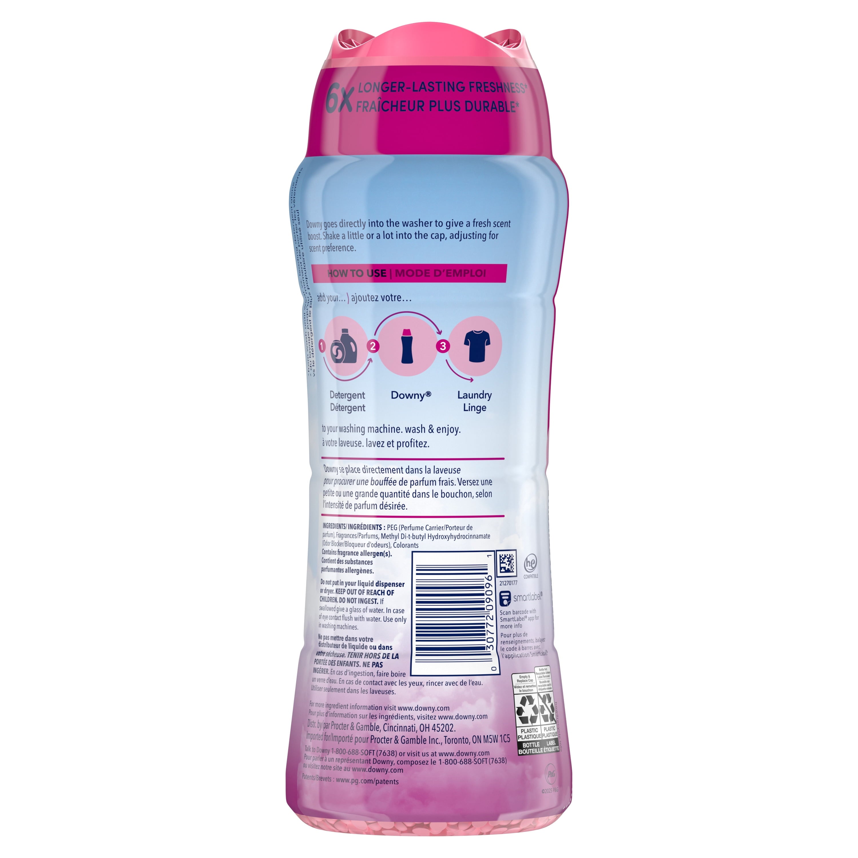 Downy In-Wash Scent Booster Laundry Beads - April Fresh Scent, 18.2 oz