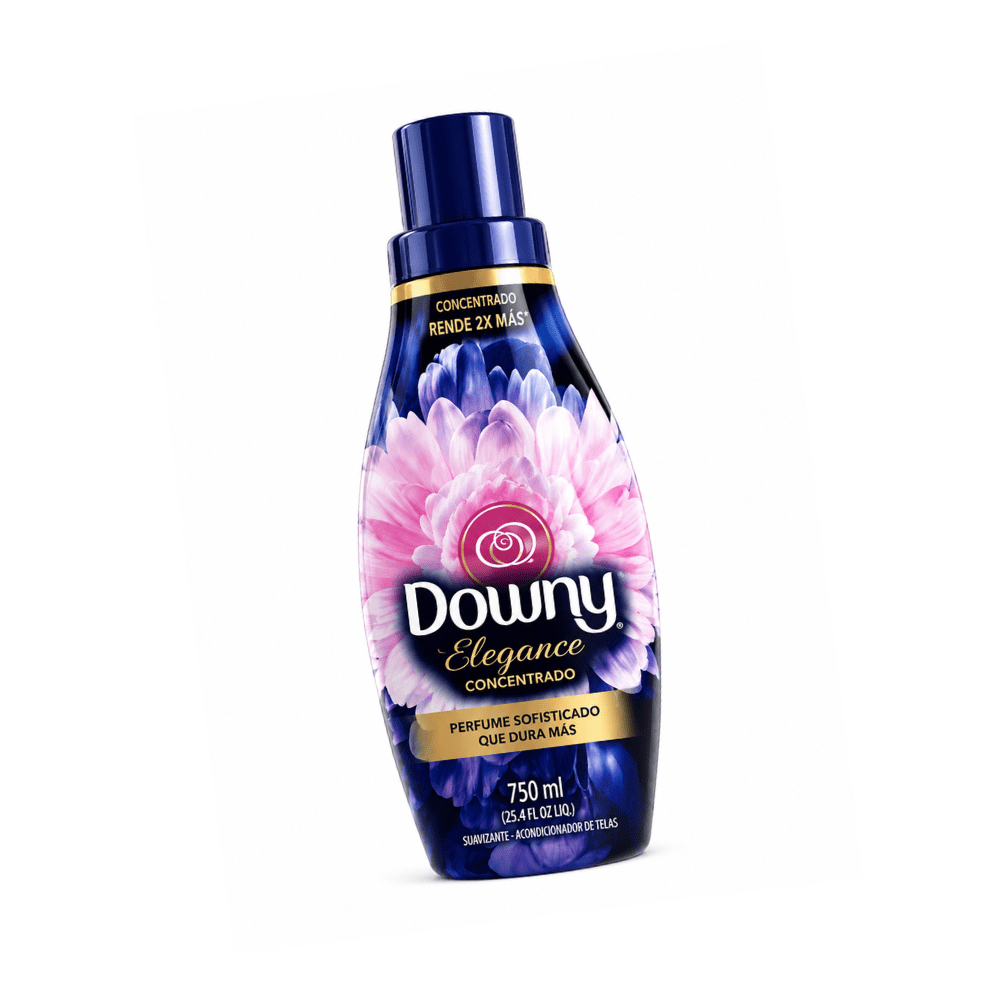 Downy Elegance Concentrated Liquid Fabric Softener - Sophisticated Floral Scent, 750 ml