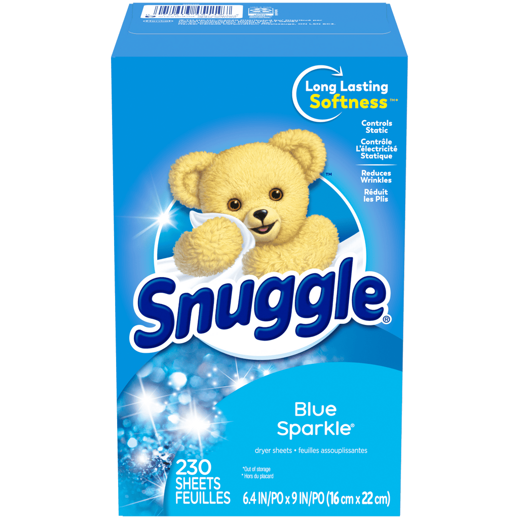 Snuggle Dryer Sheets - Blue Sparkle, 230 Loads