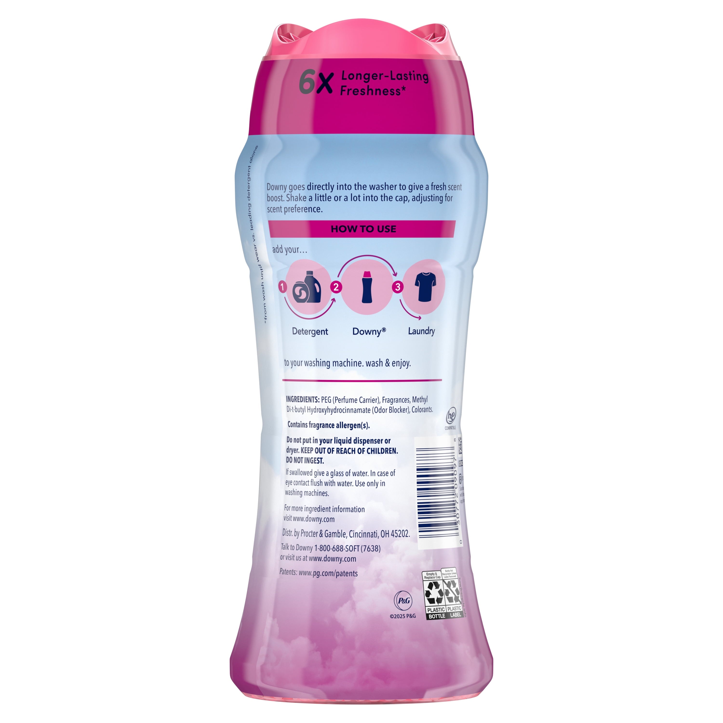 Downy In-Wash Scent Booster Laundry Beads - April Fresh Scent, 13.4 oz