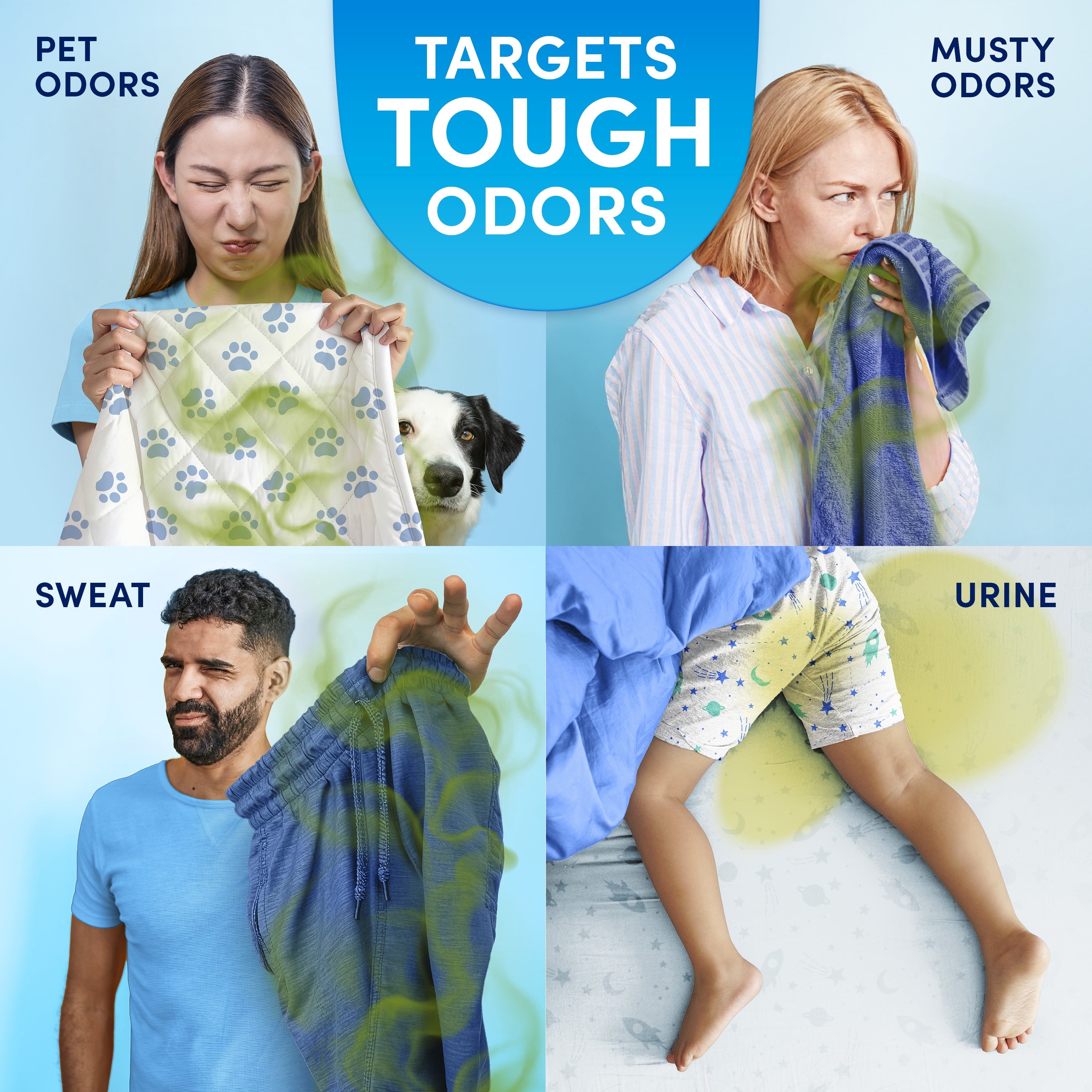 Downy Rinse Out Odor Laundry Rinse - Tackles Tough Odors and Refreshes, Spring Breeze Scent, 36.7 fl oz