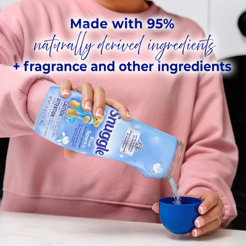 Snuggle Blue Sparkle Cuddle-Up Fresh Scent Booster - 21 Ounce