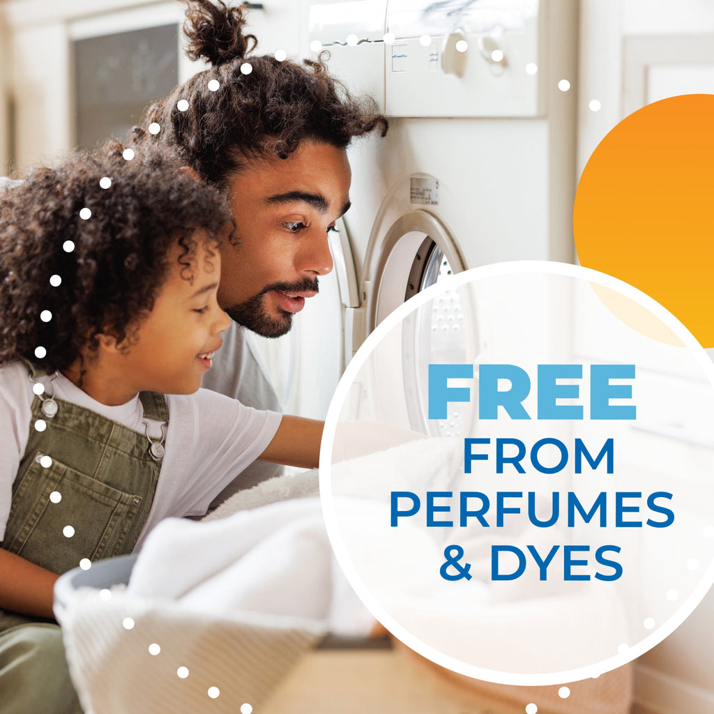 ARM & HAMMER Power Sheets Laundry Detergent - Fragrance Free, 60 Count, Up to 120 Small Loads