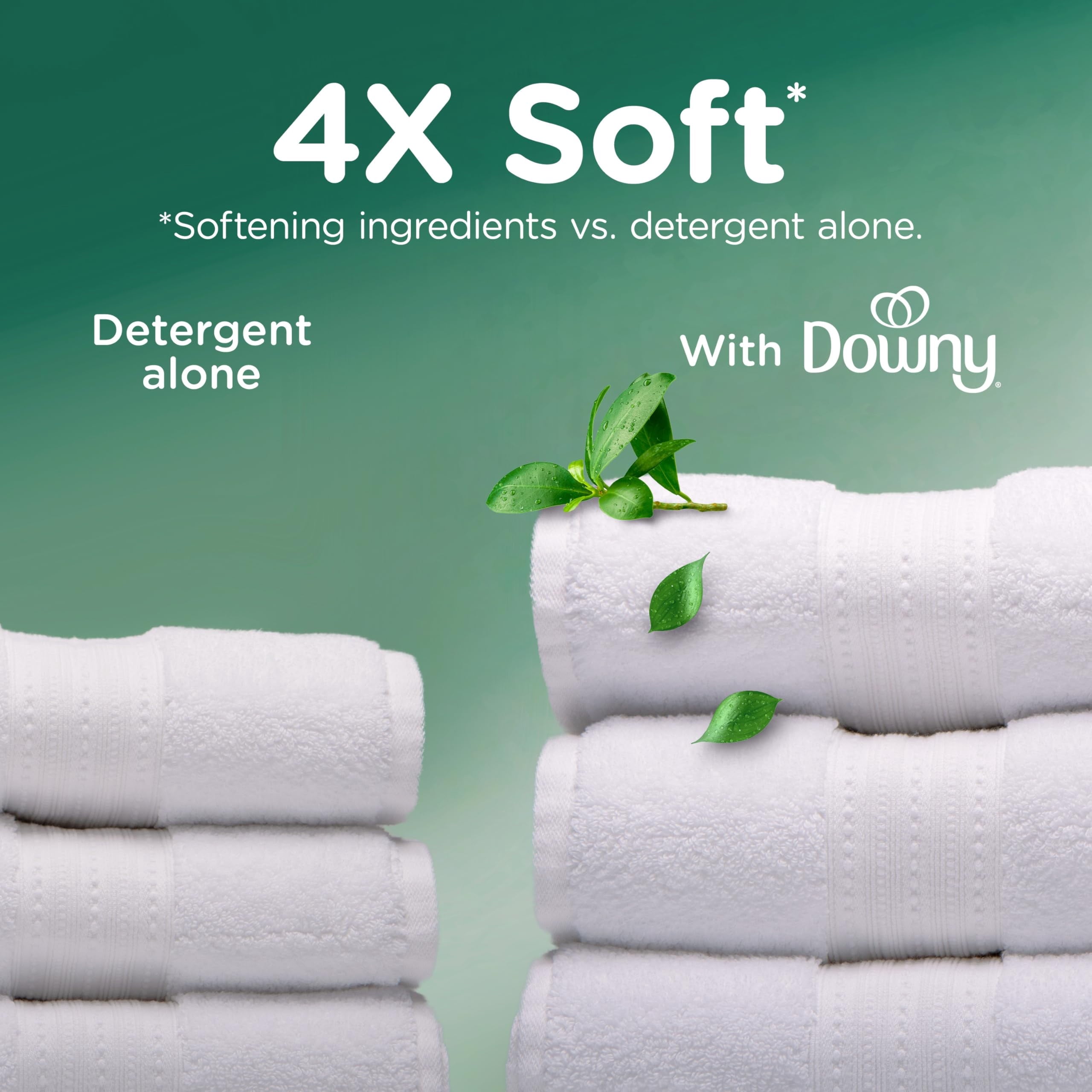 Downy Ultra Soft Fabric Softener Liquid - Refresh, Birch Water and Botanicals, 26 fl oz, 39 Loads