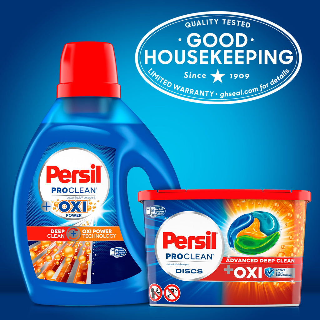 Persil Discs Laundry Detergent Pacs - Oxi, 38 Count