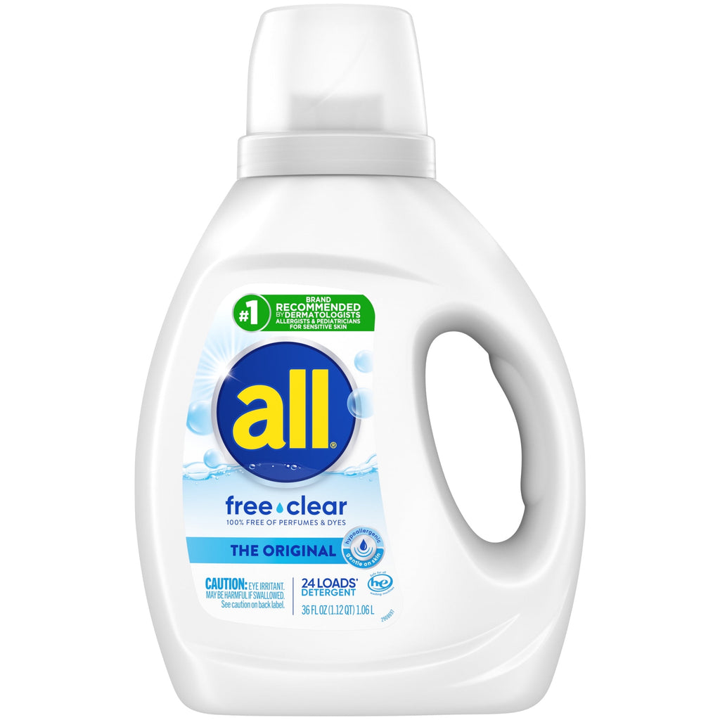 all free clear Liquid Laundry Detergent - 36 oz, 24 Loads