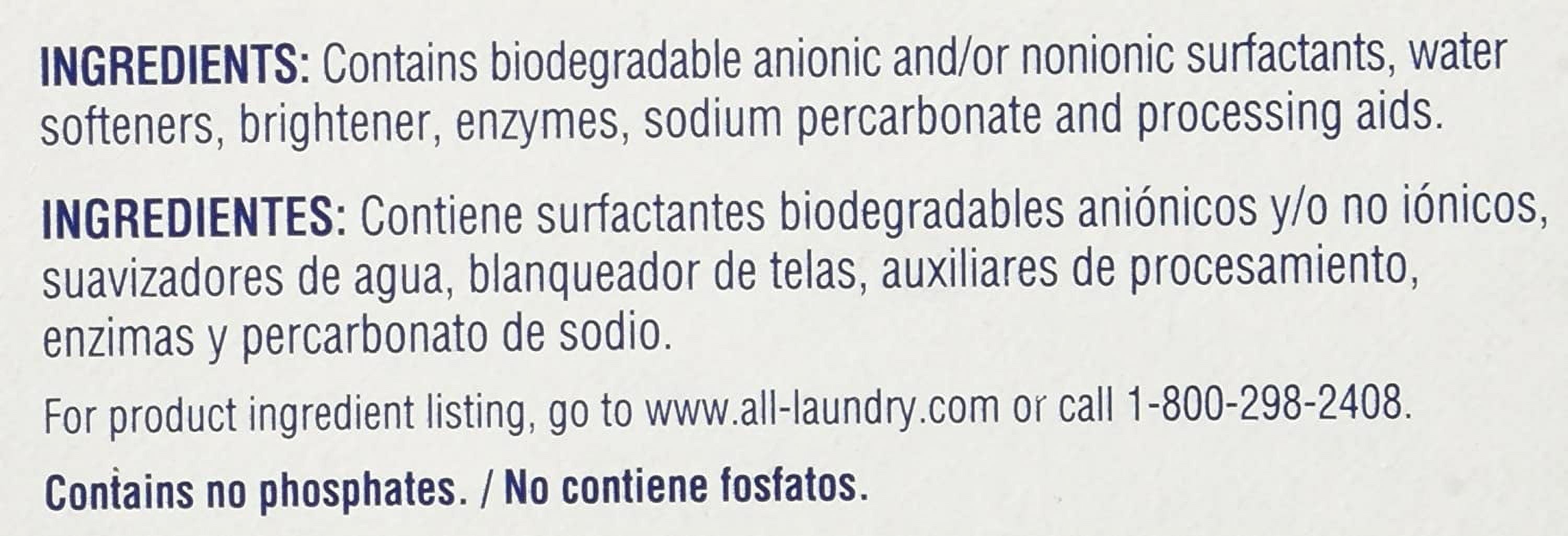 All All-Purpose Powder Detergent - 52 Oz Box