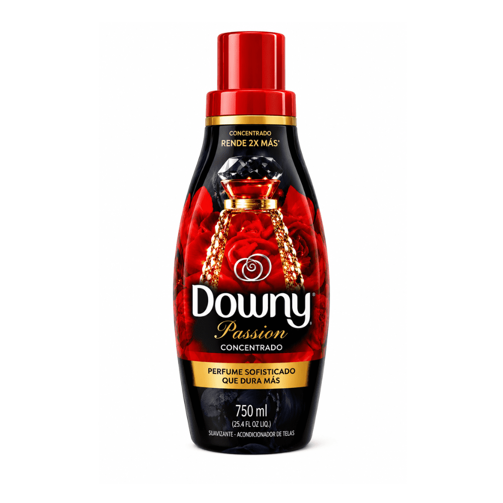 Downy Passion Concentrated Liquid Fabric Softener - Sophisticated Perfume Scent, 750 mL
