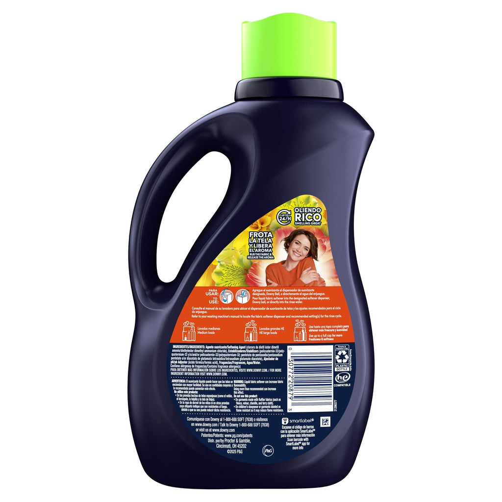 Downy Intense Liquid Fabric Softener and Conditioner - Purity Scent, 77 fl oz, 105 Loads