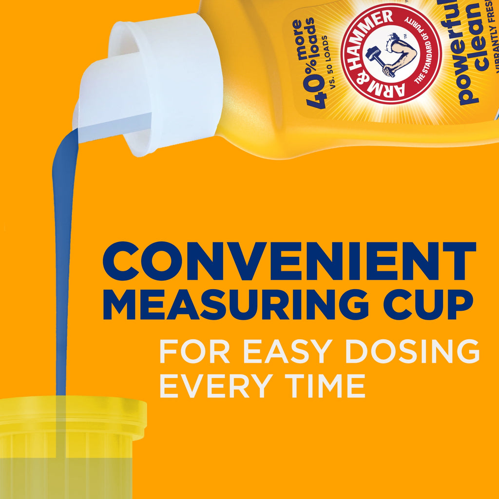 ARM & HAMMER Clean Burst - 105 Loads Liquid Laundry Detergent, 105 fl oz