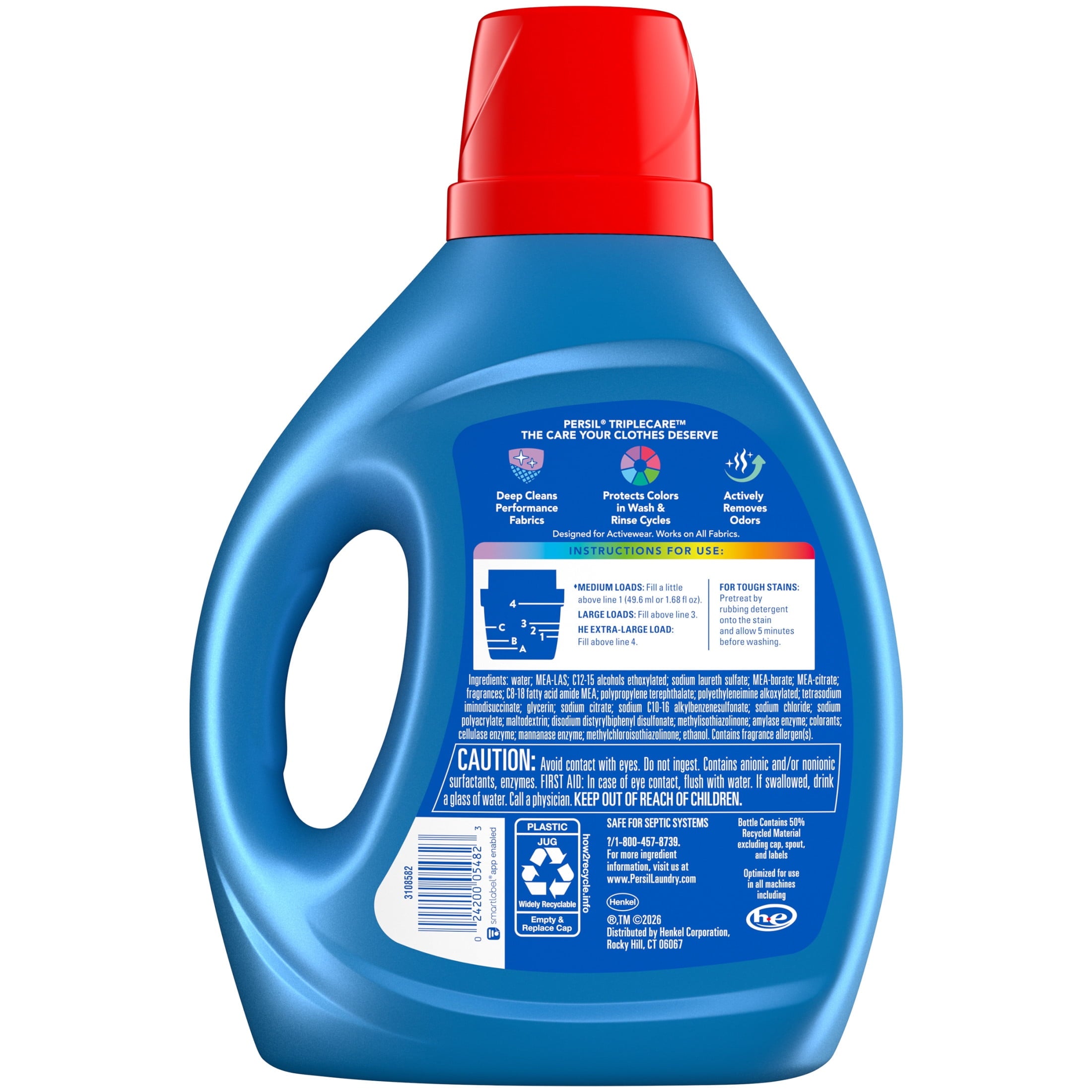 Persil Deep Clean Liquid Laundry Detergent - Original, 84 fl oz, 64 loads