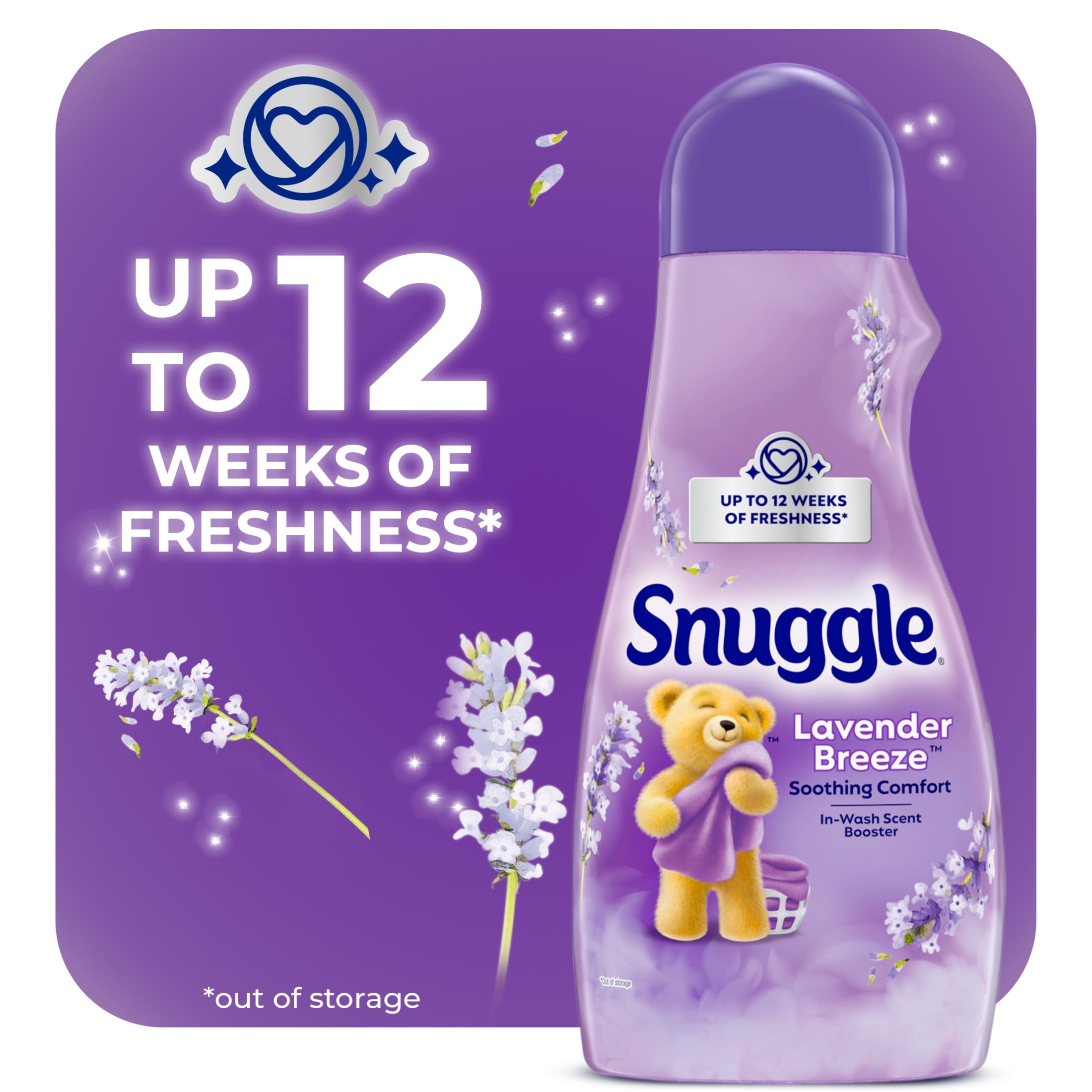 Snuggle Lavender Breeze Soothing Comfort Booster - 39 Ounce - 4-Pack