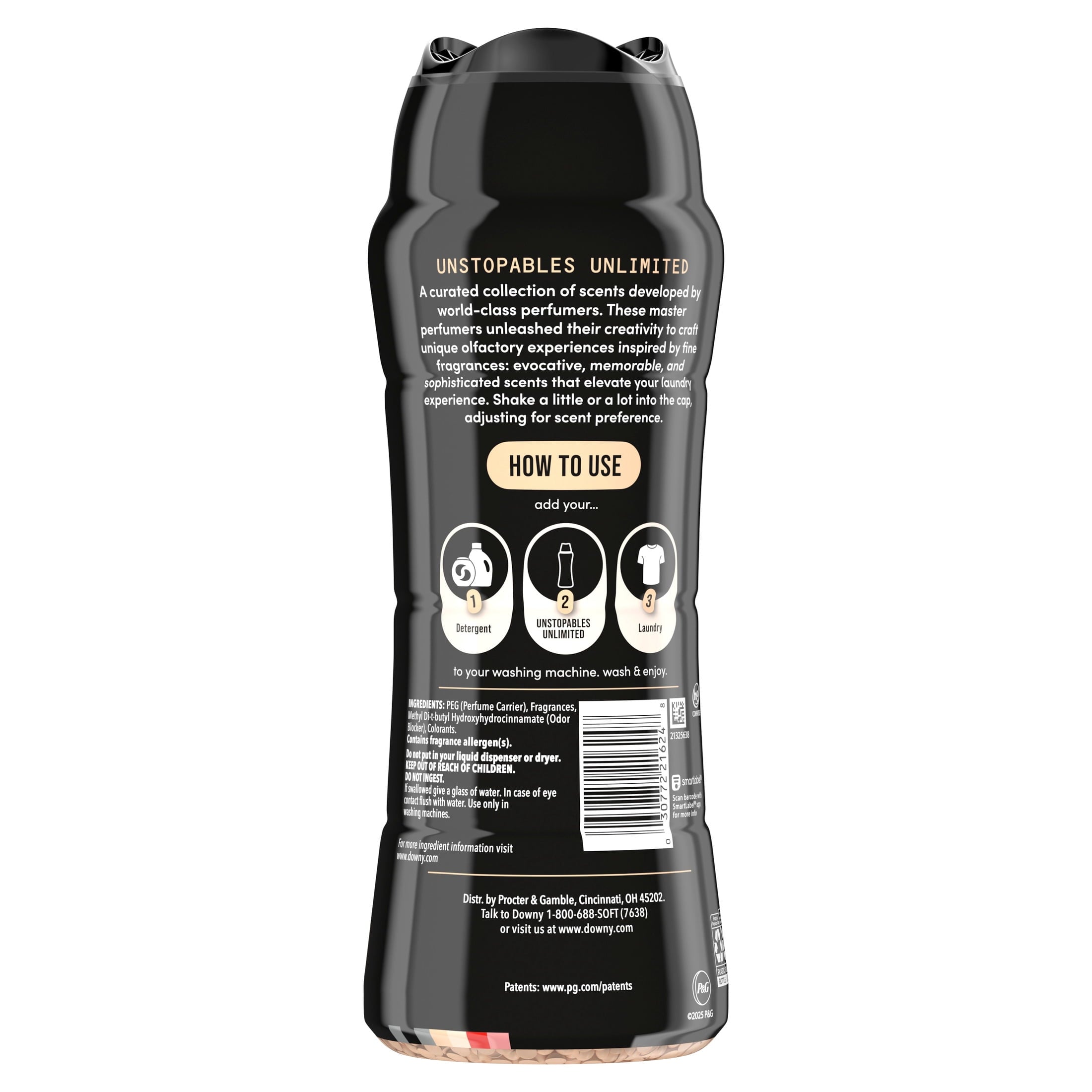 Downy Unstopables Unlimited Collection In-Wash Laundry Scent Booster Beads - N.26, 21.1 oz