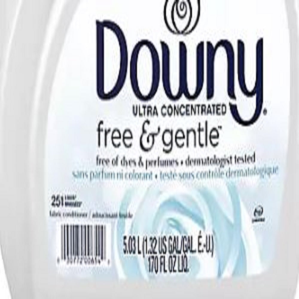 Downy Free and Gentle Ultra Liquid Fabric Conditioner Fabric Softener - 151 Loads, 170 fl. oz.