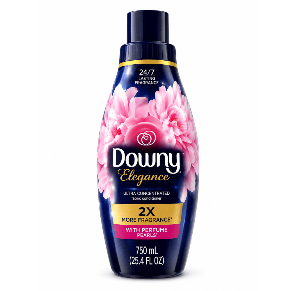 Downy Elegance Ultra Concentrated Fabric Softener - Elegance Scent, 750 mL, 2 Pack