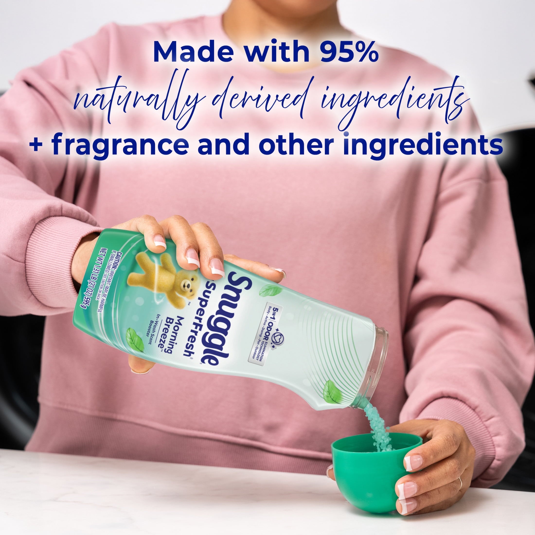 Snuggle SuperFresh Morning Breeze Scent Booster - 21 Ounce - 4-Pack