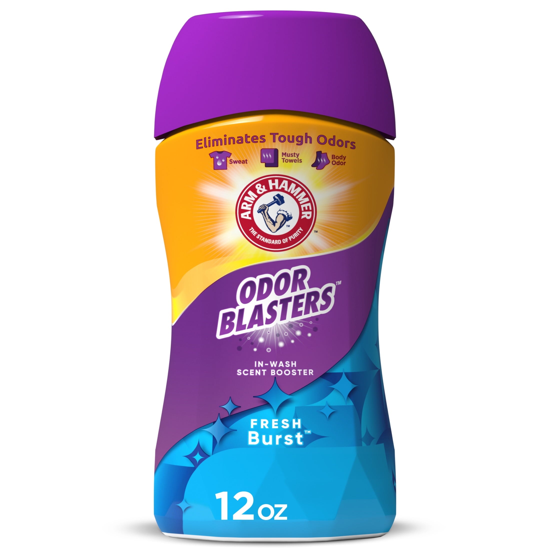ARM & HAMMER Odor Blasters In-Wash Scent Booster - Laundry Scent Booster Fresh Burst Scent, 12 Oz