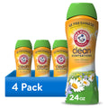 ARM & HAMMER Clean Scentsations Scent Booster - Laundry Beads Alternative, Clean Meadow scent, 24 Oz - 4-Pack