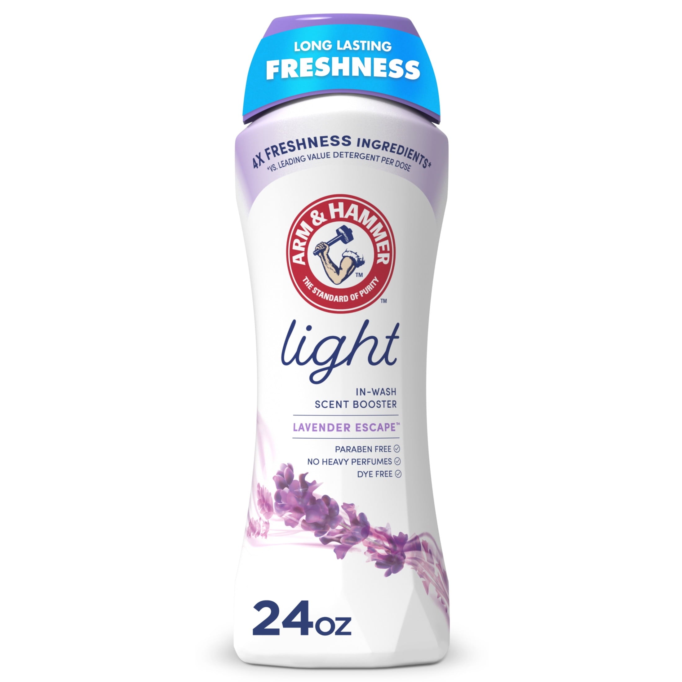ARM & HAMMER Light In-Wash Scent Booster - Laundry Scent Booster Lavender Escape scent, 24 Oz