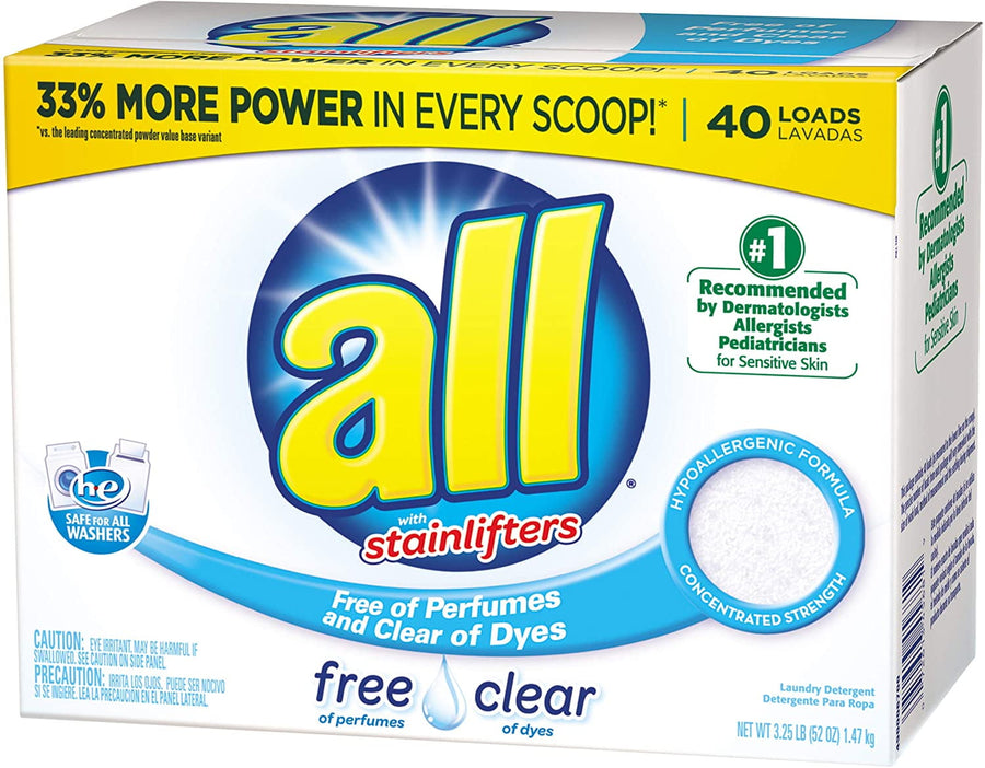 All All-Purpose Powder Detergent - 52 Oz Box