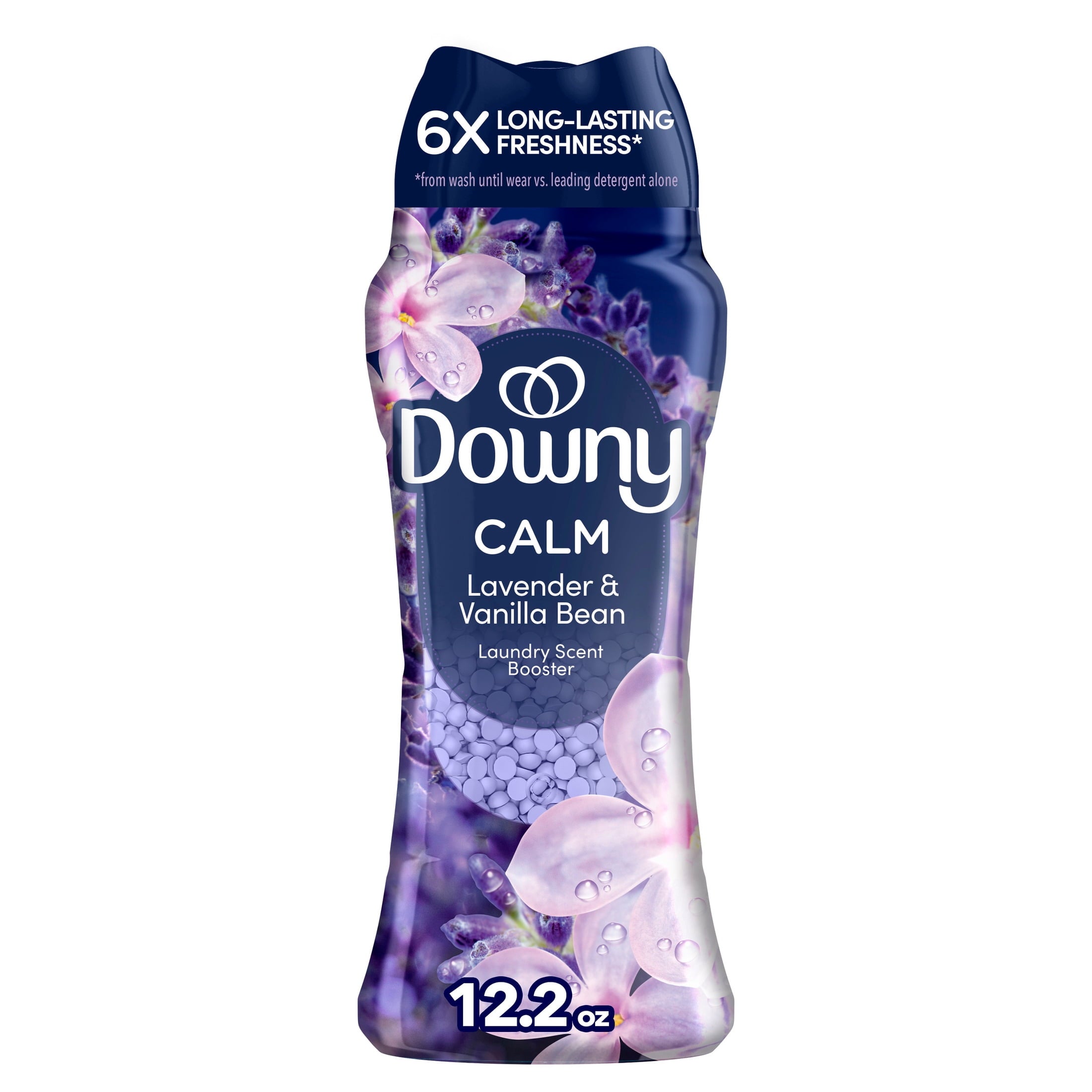 Downy In-Wash Scent Booster Beads - Infusions Calm Lavender and Vanilla Bean, 12.2 oz